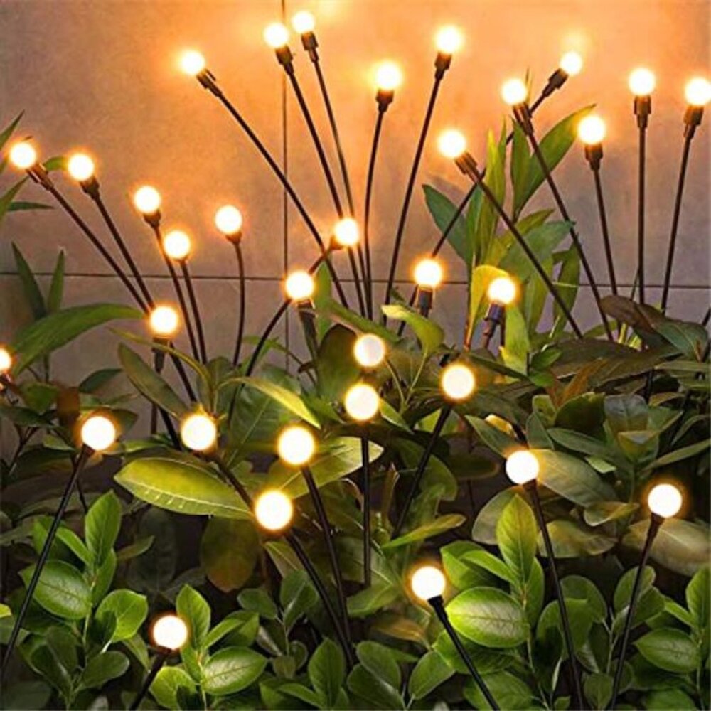 Solar Garden Lights Outdoor 4 Pack 32LED Waterproof Fairy Lights Yard Patio Deco
